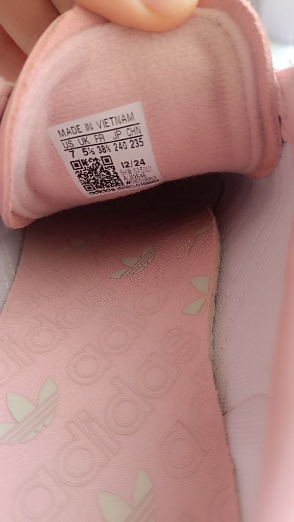 Adidas  speziall damskie różowe