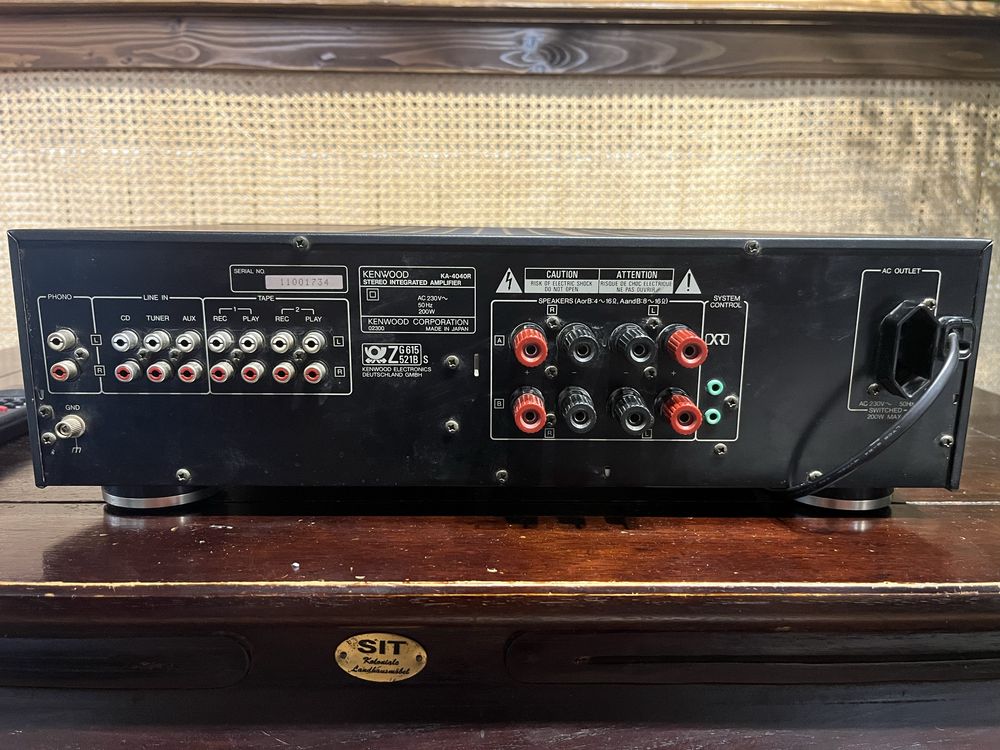 Zestaw stereo Kenwood KA-4040R , DP-3050 ,