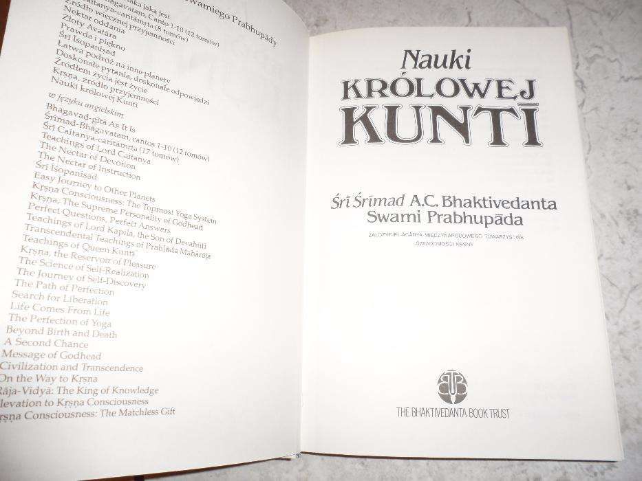 Nauki Królowej KUNTI