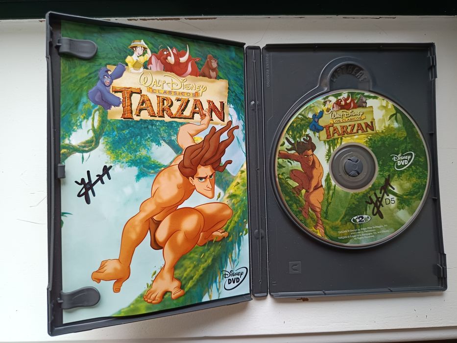 DVD Disney o Tarzan