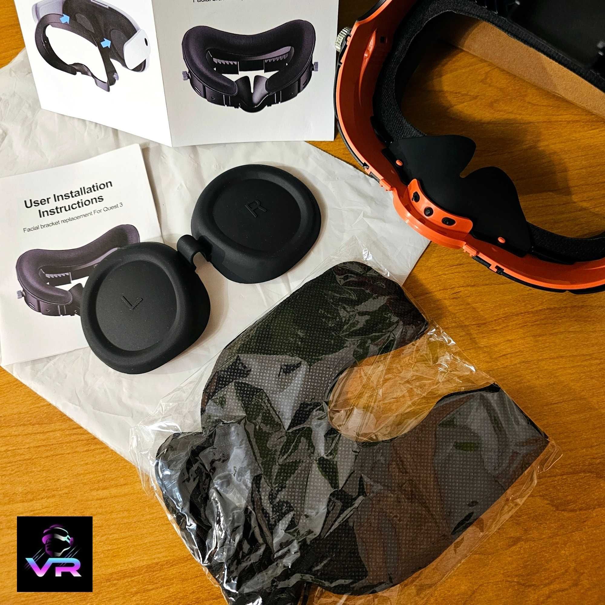 Meta Quest 3 лицьова накладка (3-в-1) маска Face Pad Cover Oculus
