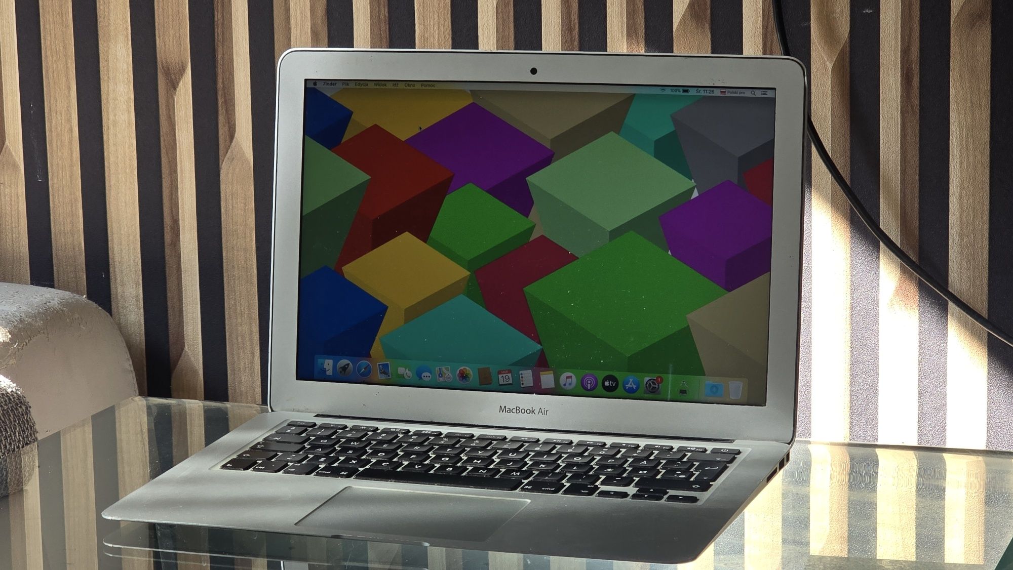 Macbook Air 13,3' 100% Sprawny 4/128GB MacOS Catalina Gwarancja