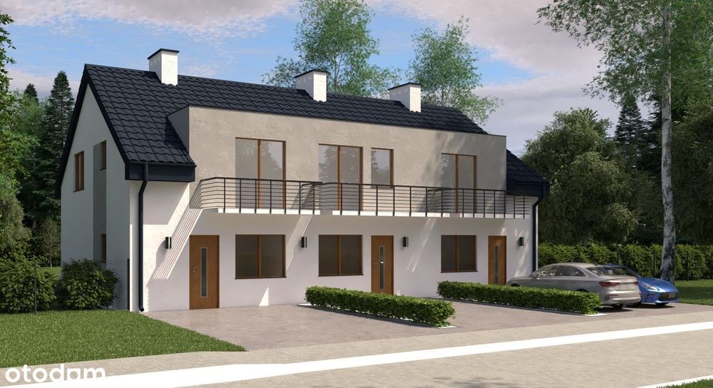 Skrajny segment Willa Parkowa - opcja "DOM POD KLUCZ"