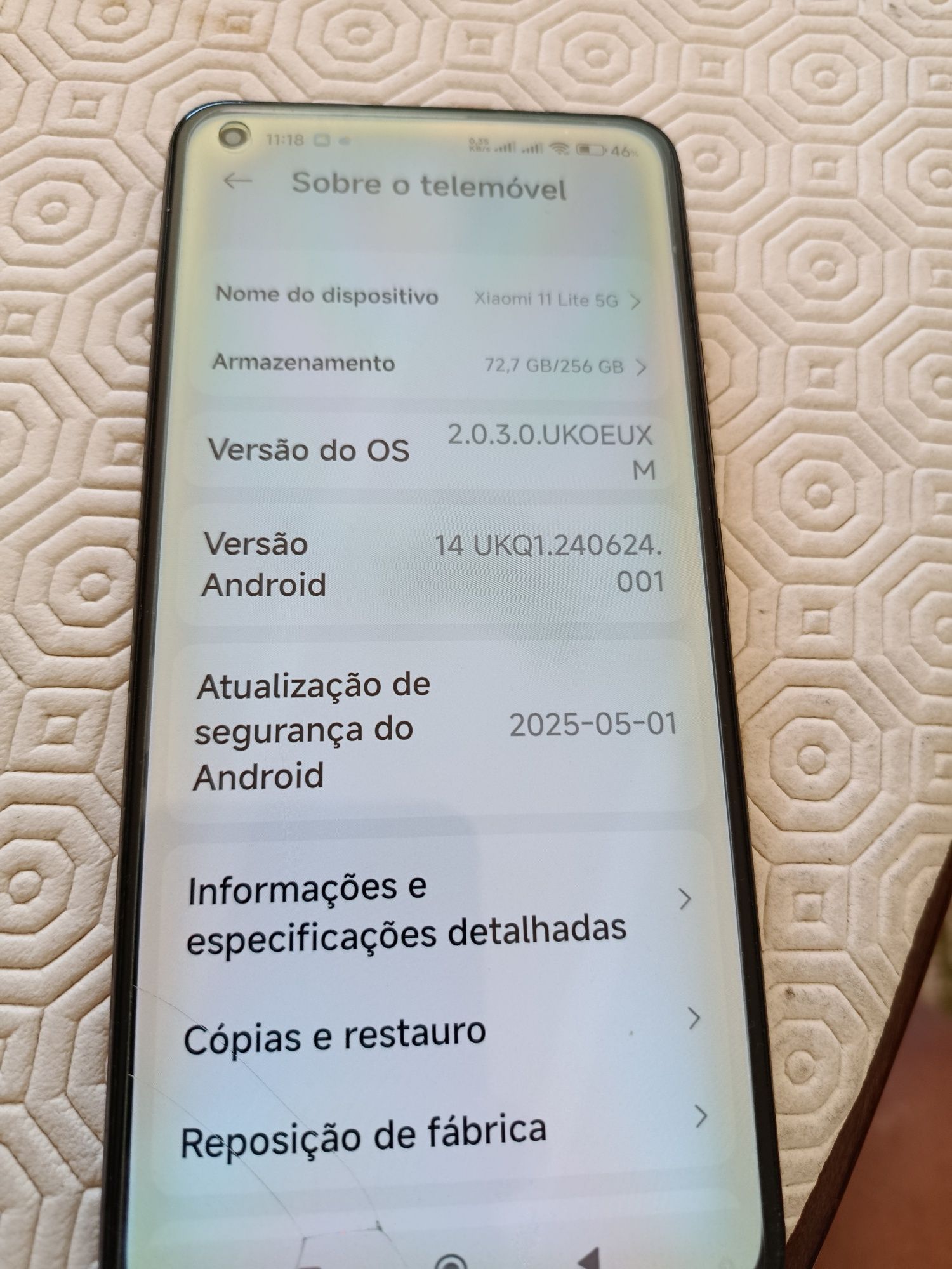 Smartphone Xiaomi Redimi 11 Lite 8Gb 256 Gb