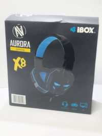 słuchawki gamingowe iBOX Aurora X8 - NOWE,  Komis Madej sc