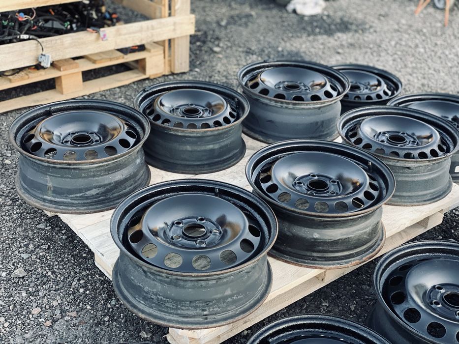 Металеві диски R16 5.100 металевий диск жилізні Golf Skoda Passat Polo