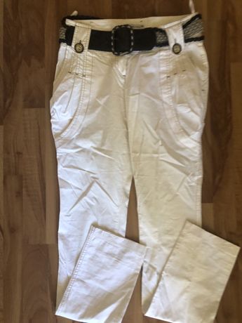 Котонові штани білі