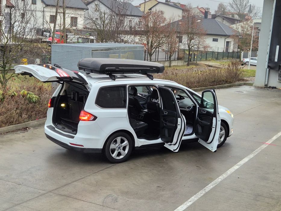 Ford Galaxy 2.0 Tdci 4x4 190 km 7-osob Full Opcja Bixenon Skora Navi Zamiana