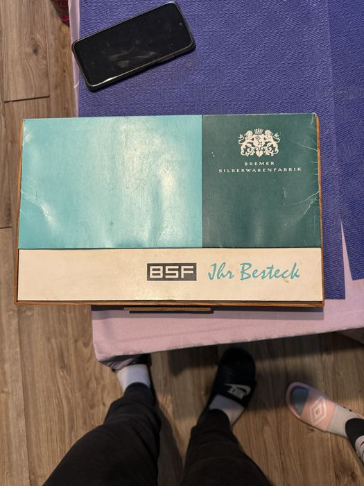 Komplet sztuciców BSF Posrebrzane