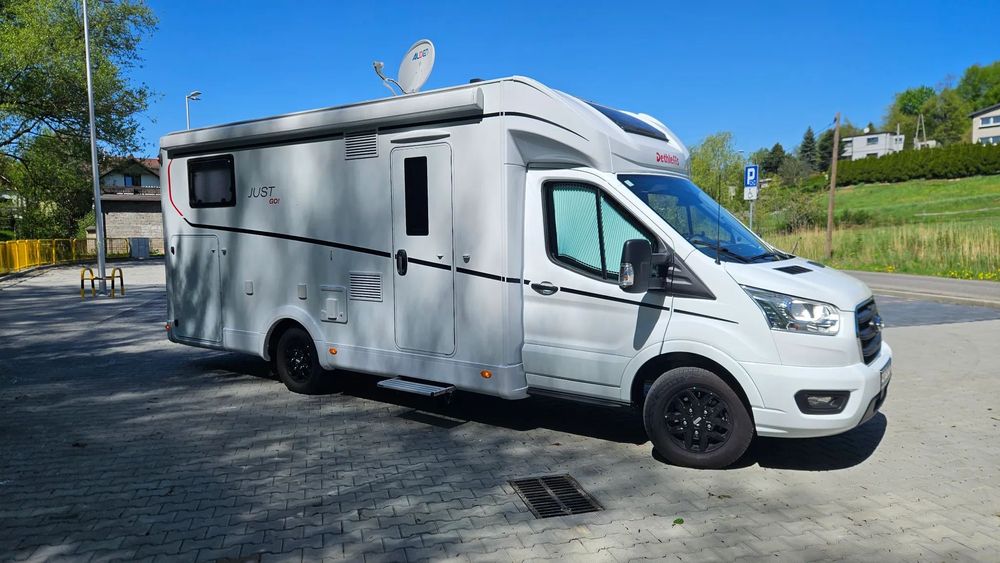 Cheval Liberte Cargo TIPPER  KAMPER Dethleffs Just Go 2024r maxWYPAS Klima TV Sat Solar jak NOWY!