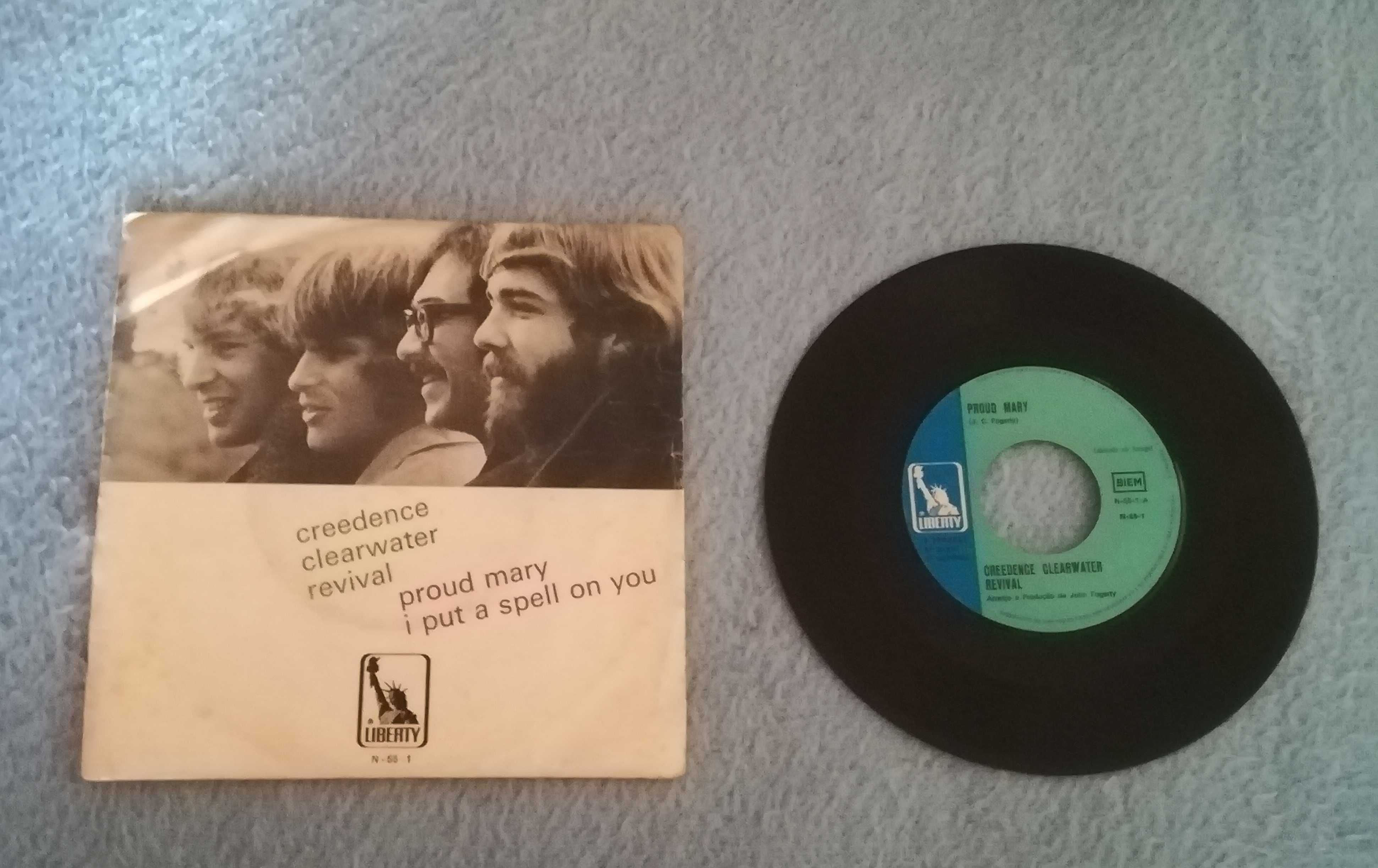 disco vinil single 45 rpm Creedence Clearwater Revival