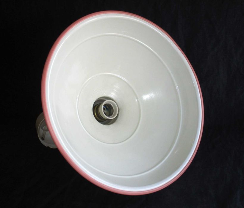 Candeeiro Esmaltado Vintage candeeiro de tecto