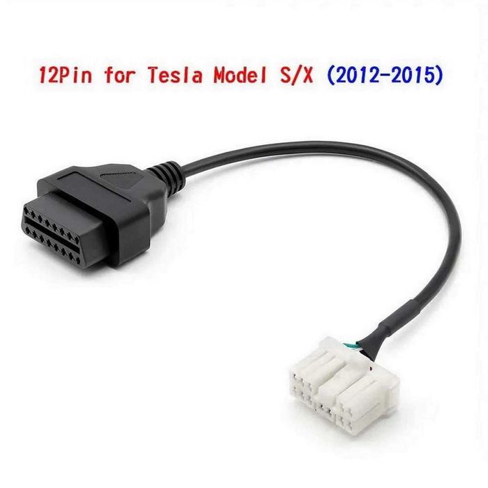 Переходники OBD2 -Tesla 12-20-26 PIN Tesla Model S-S/X-3/Y 2013 и выше
