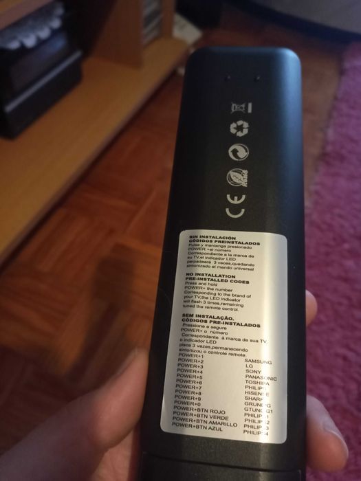 Comando universal para tv mais recentes