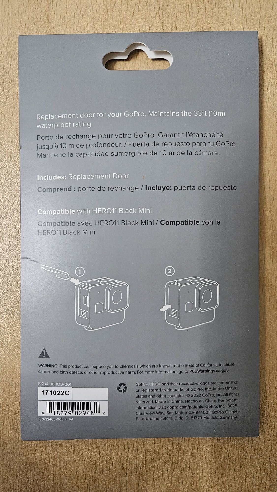 GoPro Replacement Door zapasowe drzwiczki klapka (HERO11 Mini)