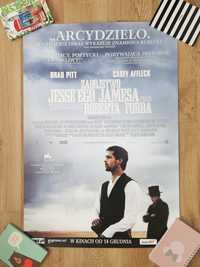 Plakat z filmu Zabójstwo Jesse’ego Jamesa przez tchórzliwego Roberta