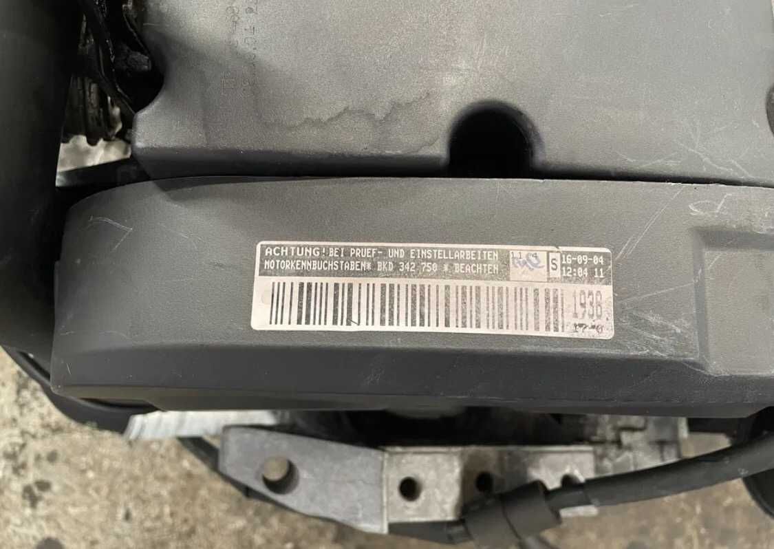 Мотор 2.0 tdi skoda a5 golf 5 touran двигун  BKD 103kw 140 л.с 220 тис