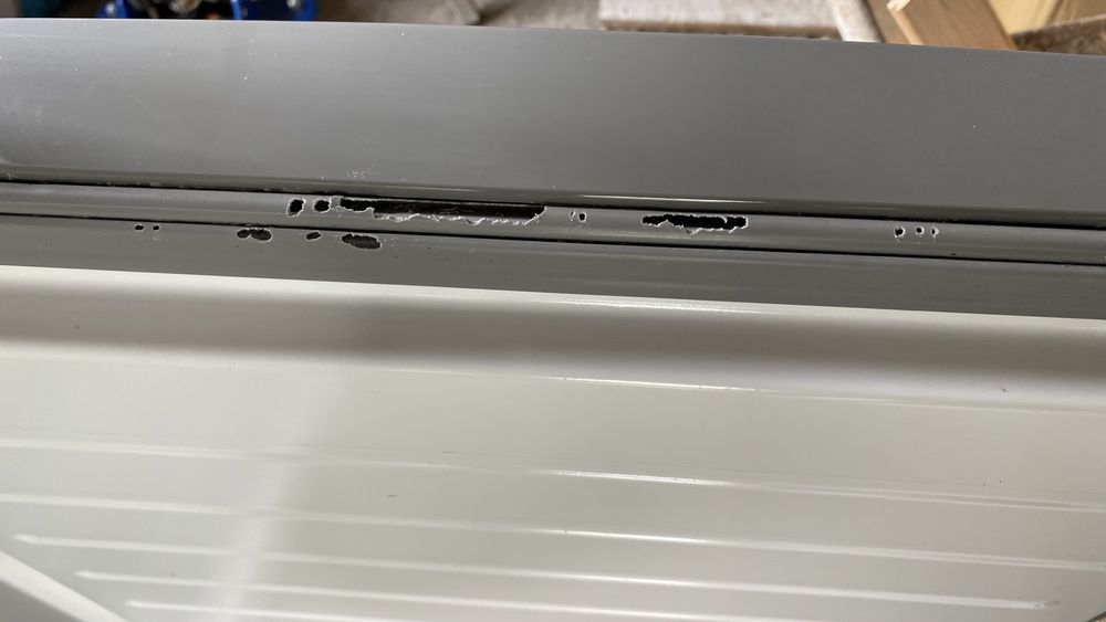 Lodówka Bosch kgn36vl21 184cm uszkodzona