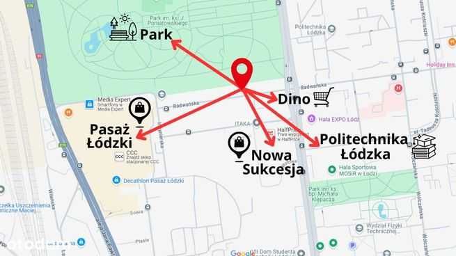 Wynajmę mieszkanie Łódź ul. Radwańska 47
