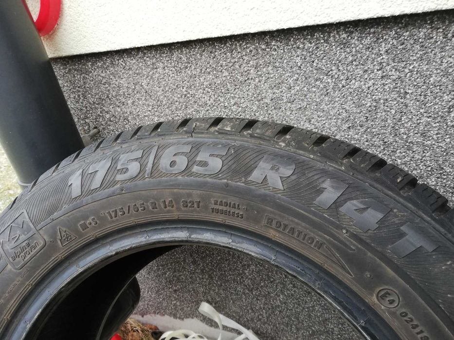 1 opona zimowa Semperit Master-Grip 175/65R14, 8,5mm bieżnik.