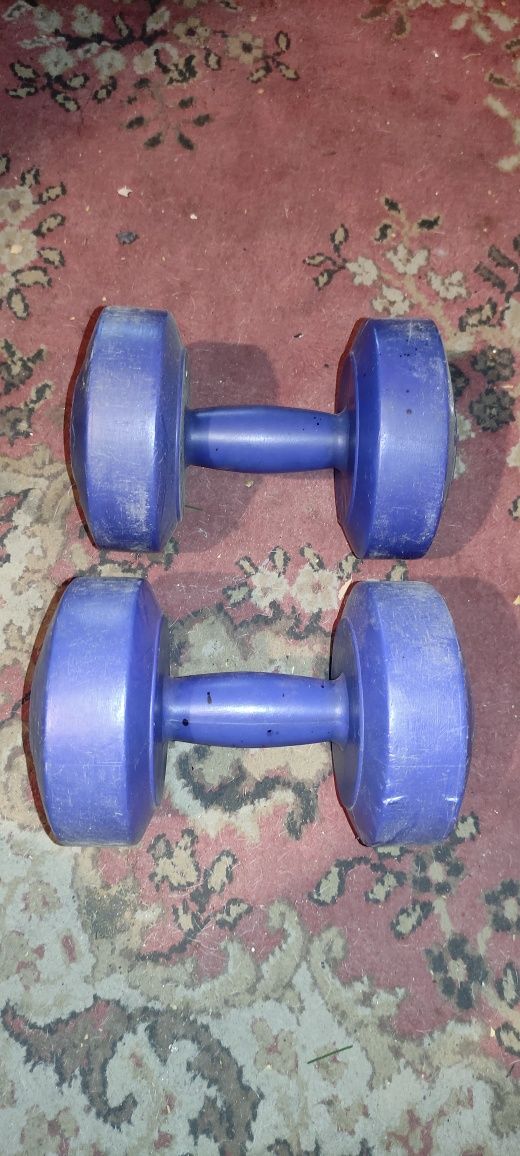 Hantelki na siłownię 2 x 3.5 kg