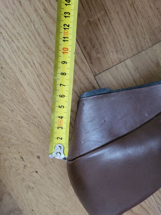 Brązowe buty na koturnie 37 rozm