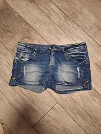 Krótkie jeansowe spodenki S/36