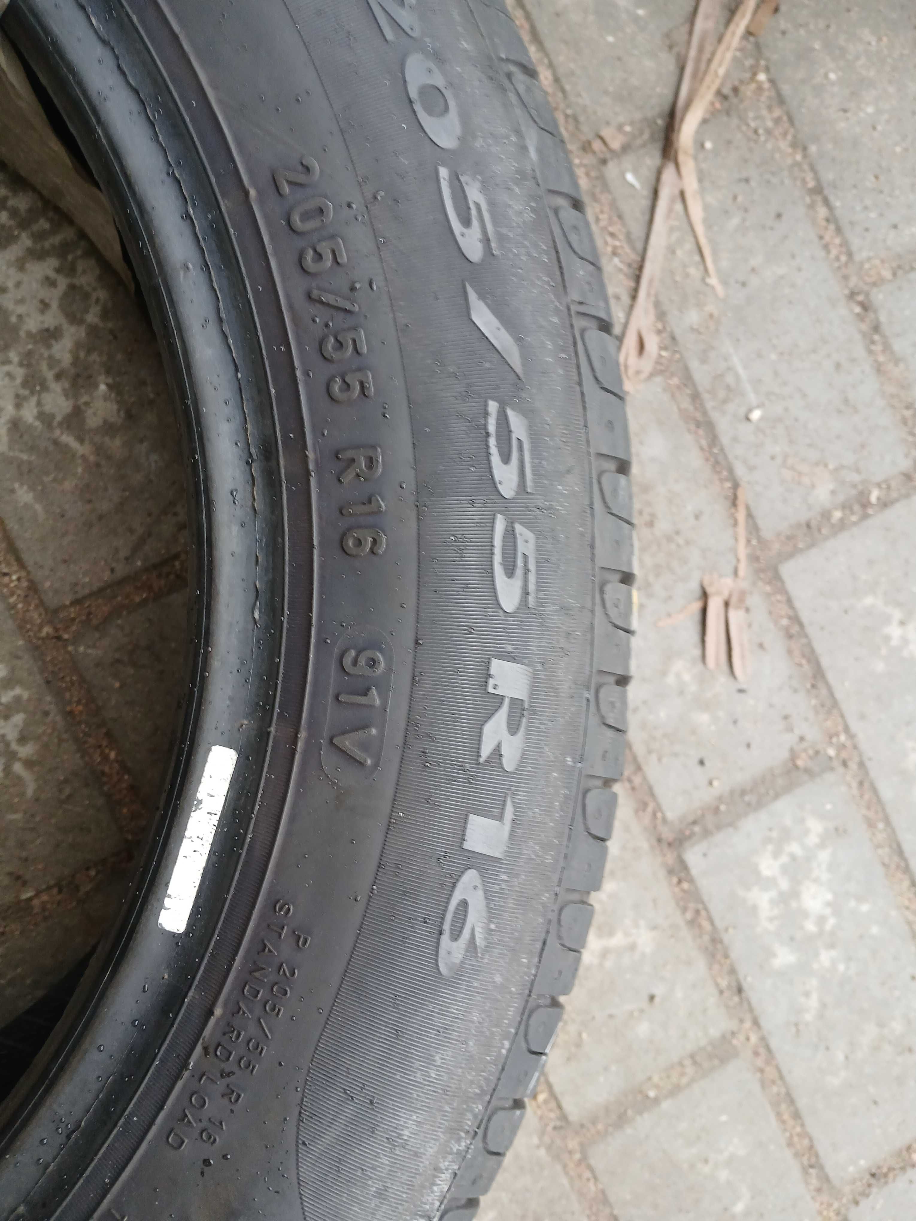 2x używane opony letnie 205/55 R16 Pirelli 2021r Gwarancja Montaż