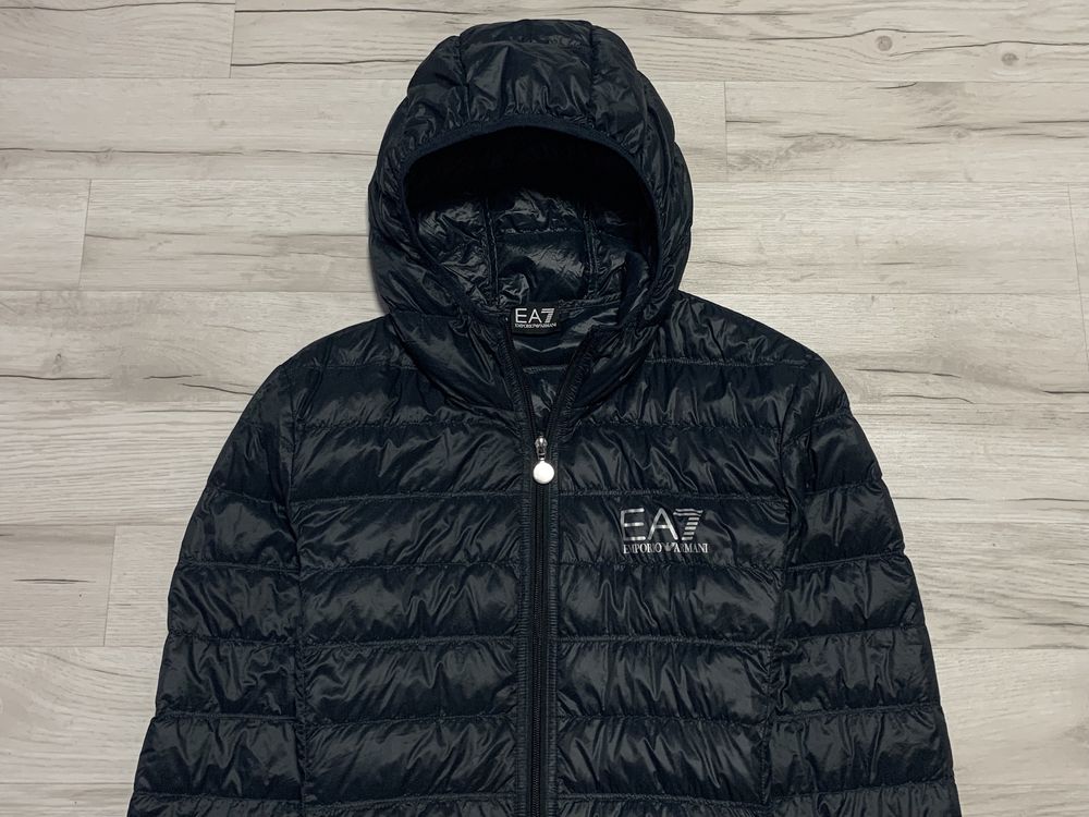 Emporio Armani_EA_Kurtka Meska Pikowana Puchowa Kurtka_S