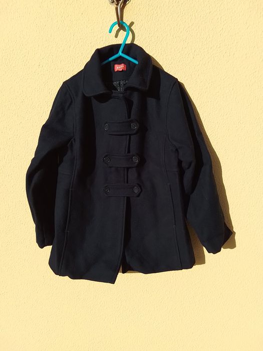 Sobretudo azul menina 4 - 5 anos