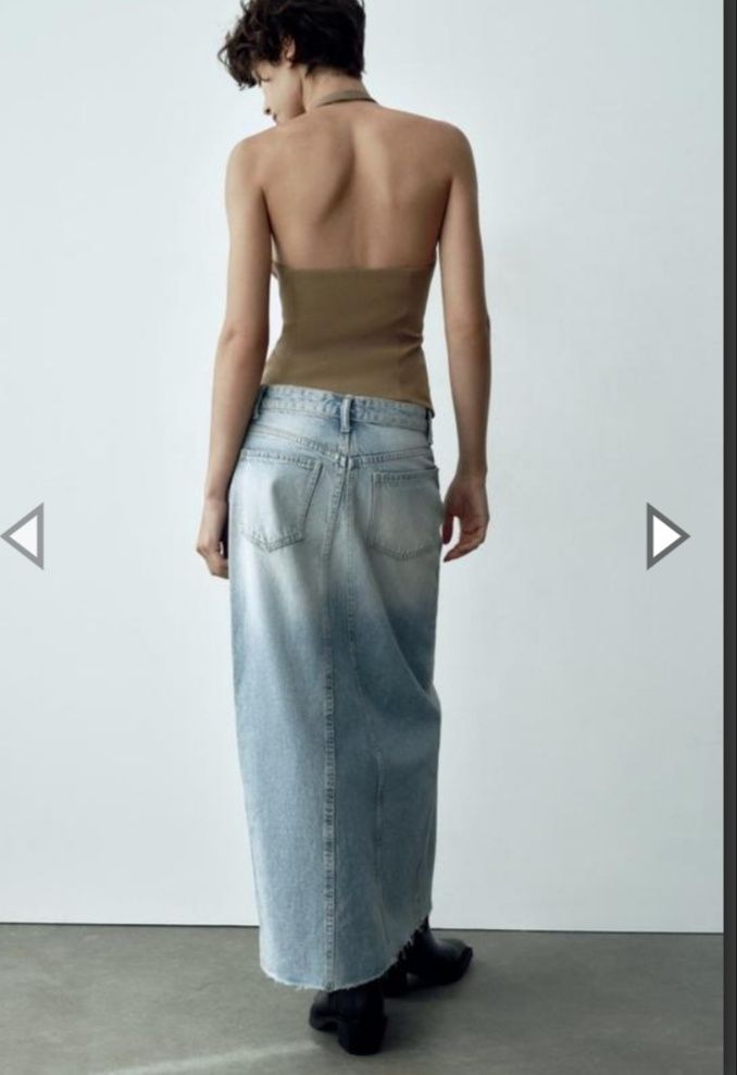 Джинсовая юбка Zara
