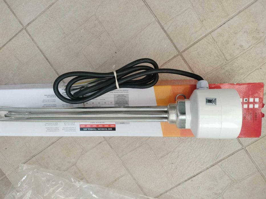 Тен для бочки Gwarat - 7,5 kWt з термостатом