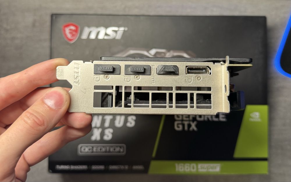 Видеокарта MSI GTX 1660 Super Ventus XS