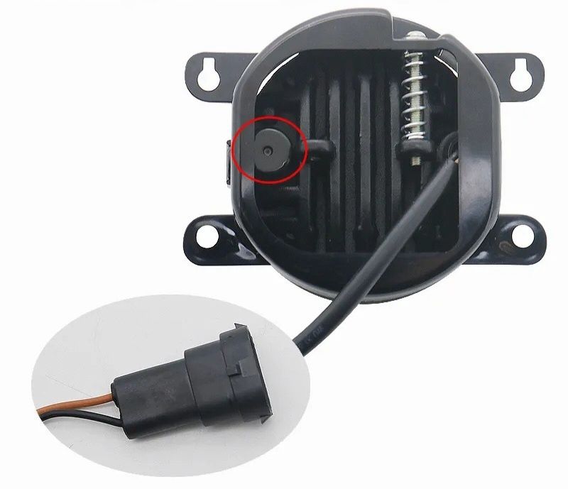 Фара Противотуманная светодиодная LED Дхо Mitsubishi Outlander ASX ПТФ