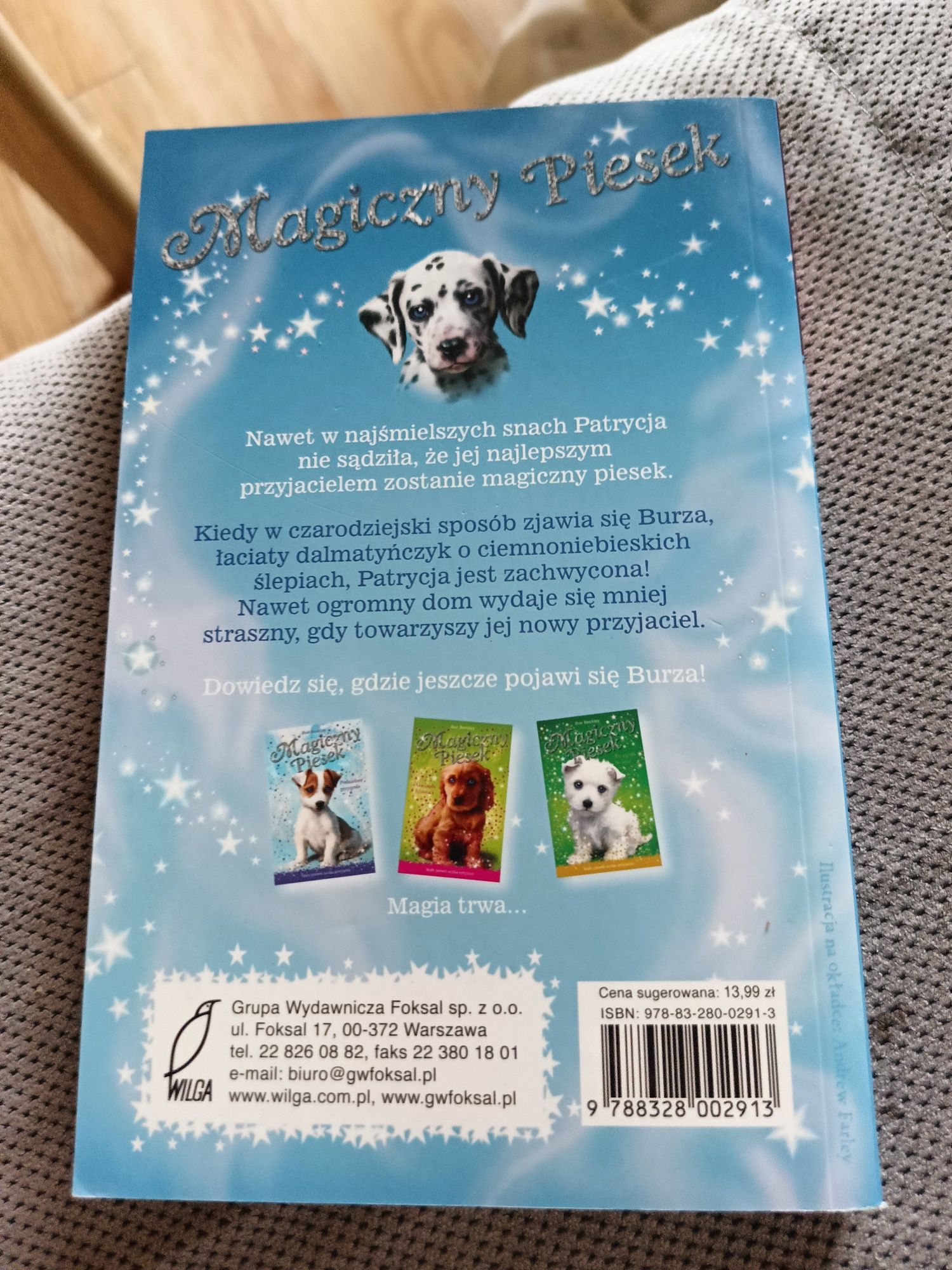 Magiczny piesek. Sue Bentley.