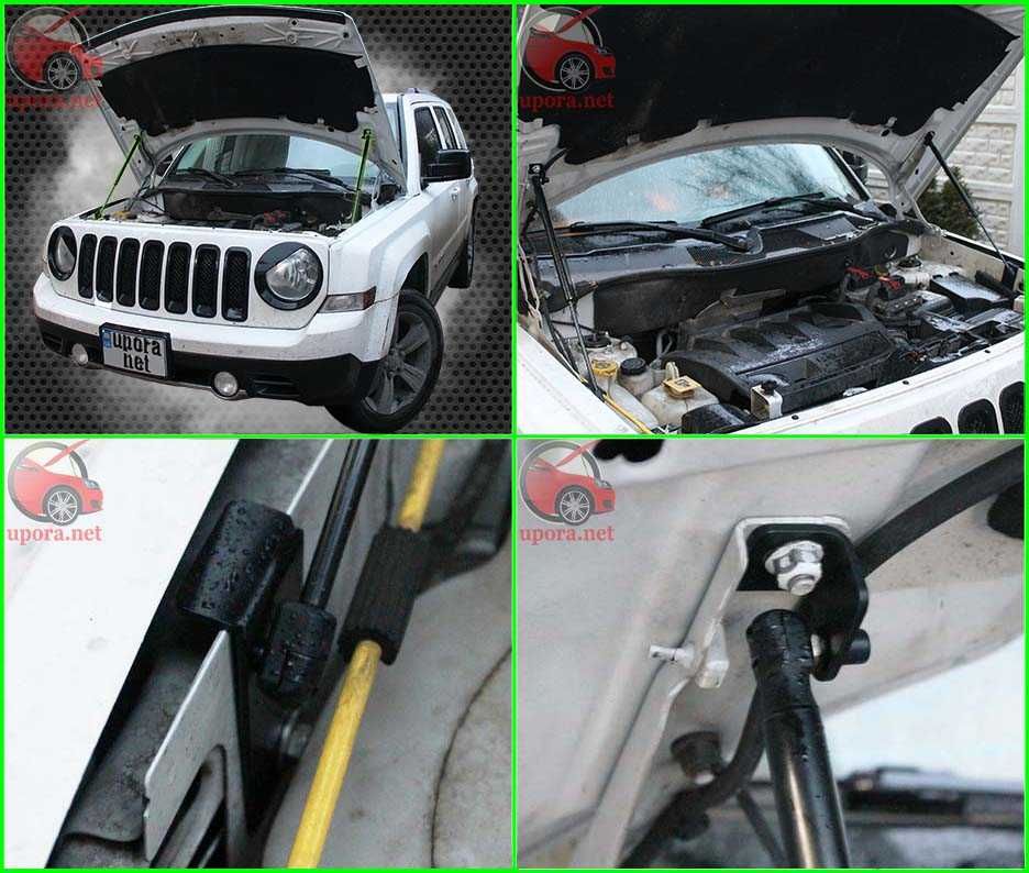 Амортизаторы капота JEEP Compass 1 2 / Patriot / Renegade