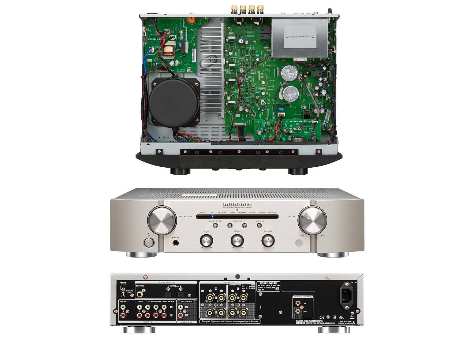 Wzmacniacz Marantz PM6006 hdam dac fabryczny komplet