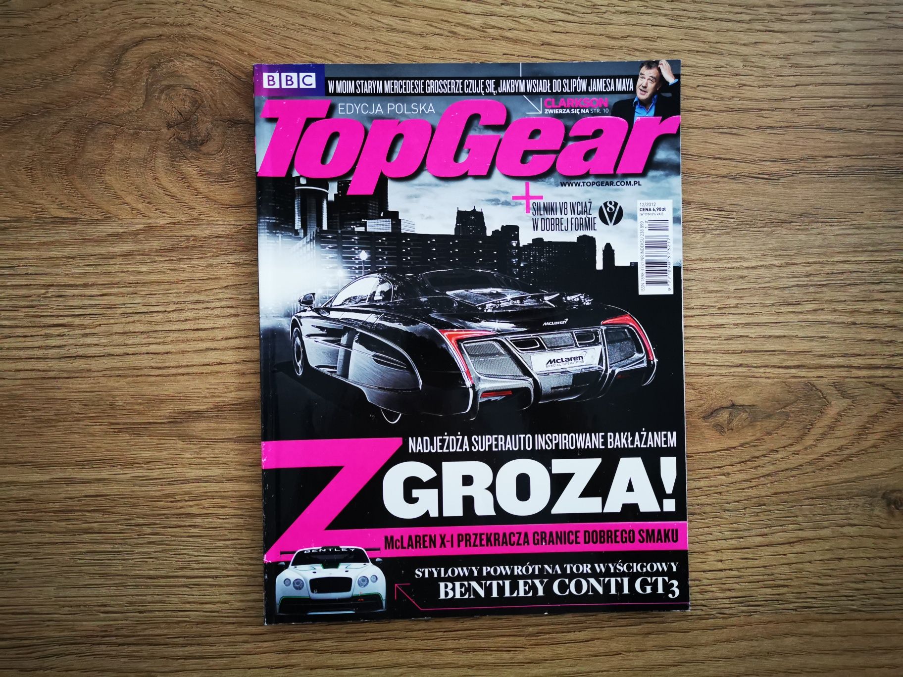 Czasopismo Top Gear numer 58 - 12.2012