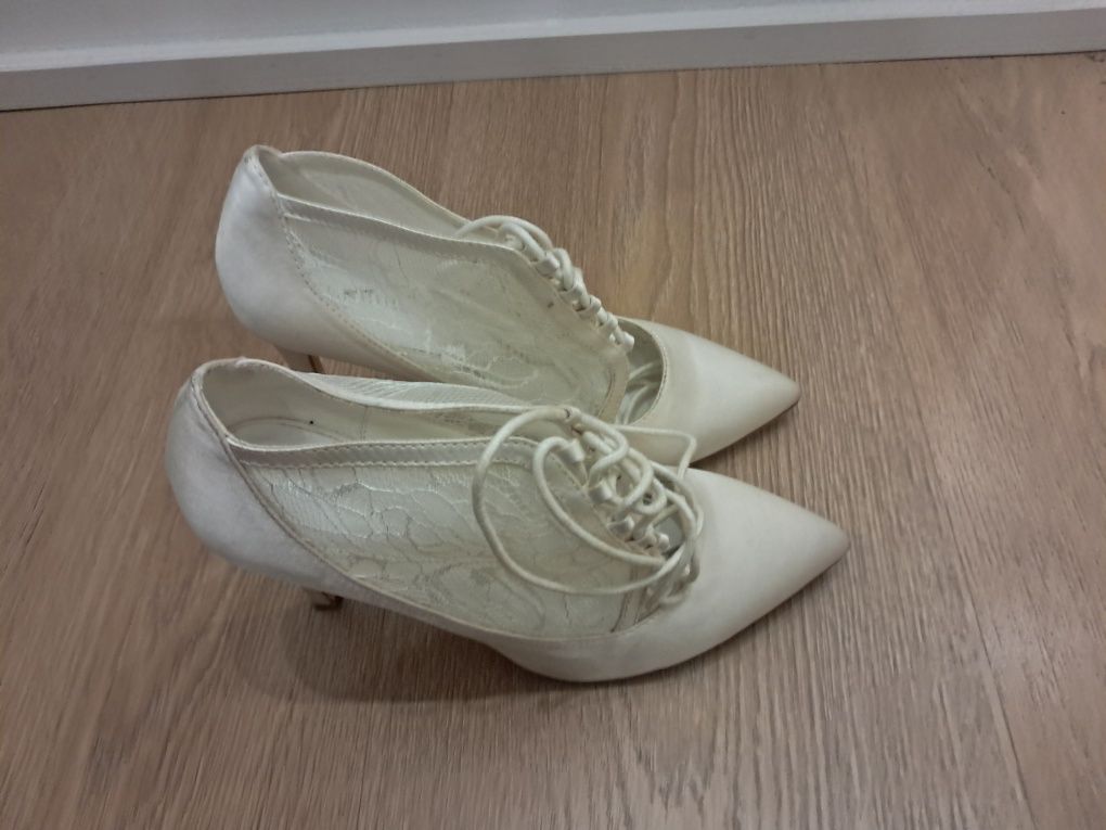 Sapatos Noiva bege