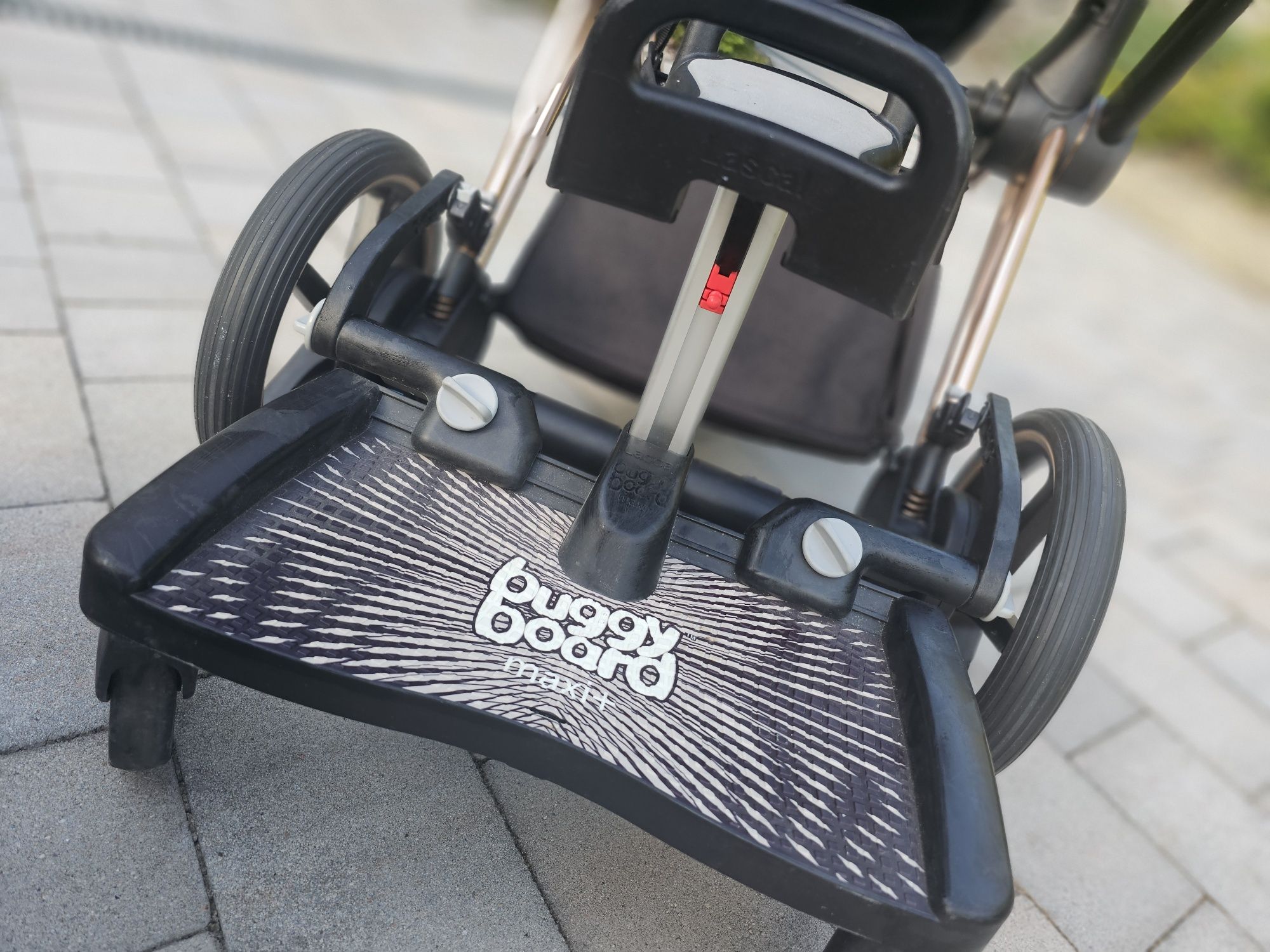 Dostawka do wozka z siodelkiem Lascal BuggyBoard Maxi+.