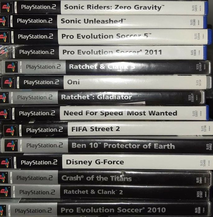 Jogos playstation ps2