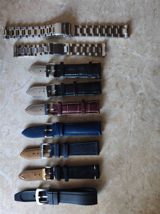 Продам ремінці та браслети для годинника (20 мм)
