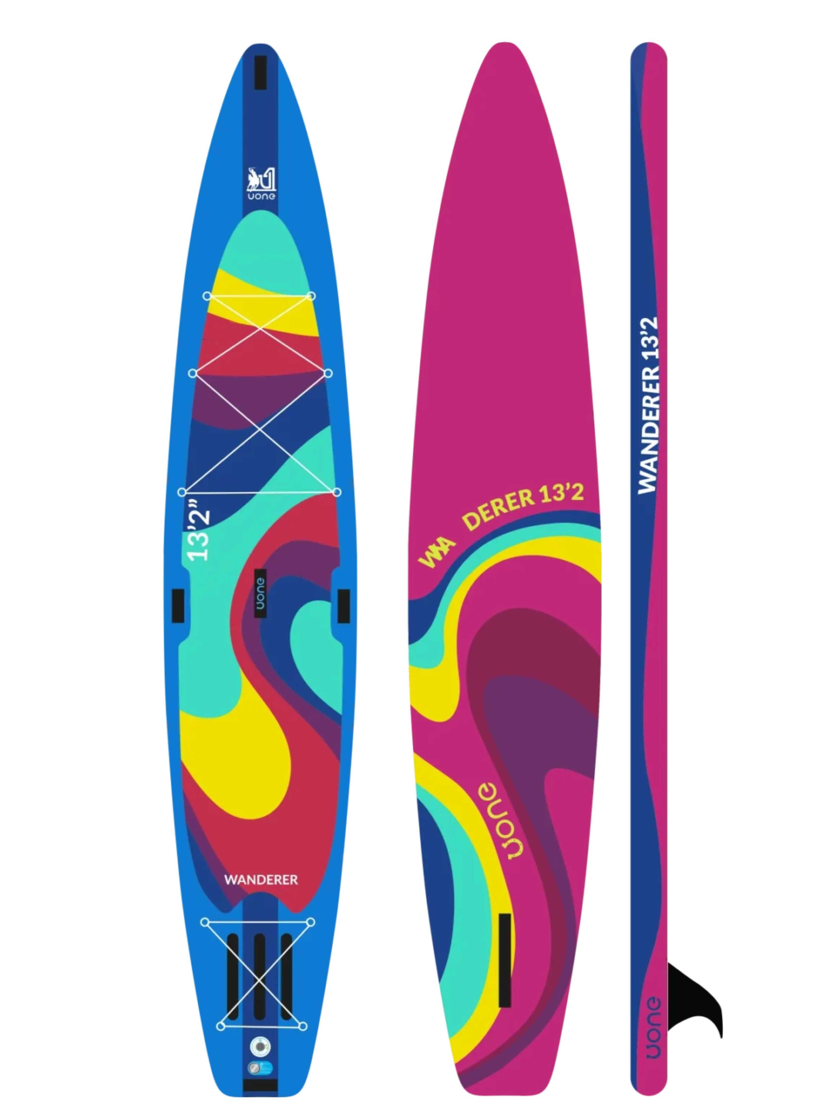 Deska SUP Wanderer 13’2″ ECO 2024 Purple Uone  - 10 % !! preorder