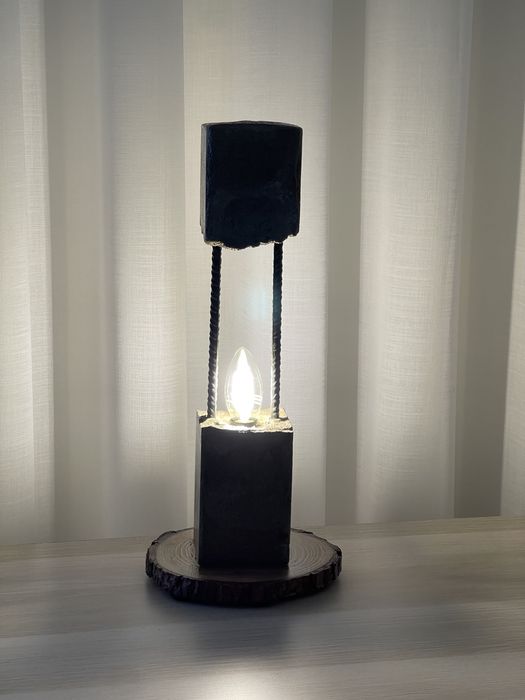 Candeeiro mesa de betão