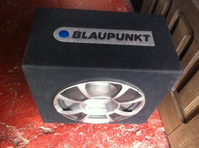 Amplificador Auto Alpine+Sub Woofer Blaupunkt+tweeters