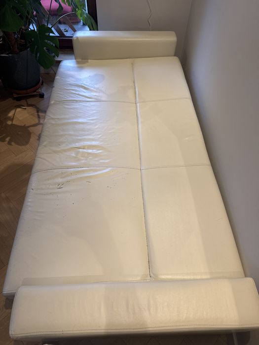 Kanapa skórzana, skóra naturalna, sofa, rozkładana