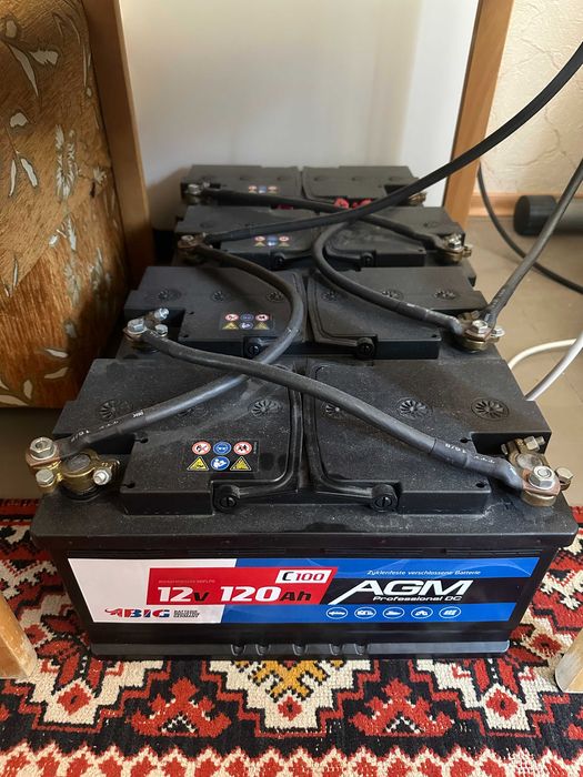 АКБ BIG Professional AGM 12V 120Ah C100 | АГМ Аккумулятор 120Аг