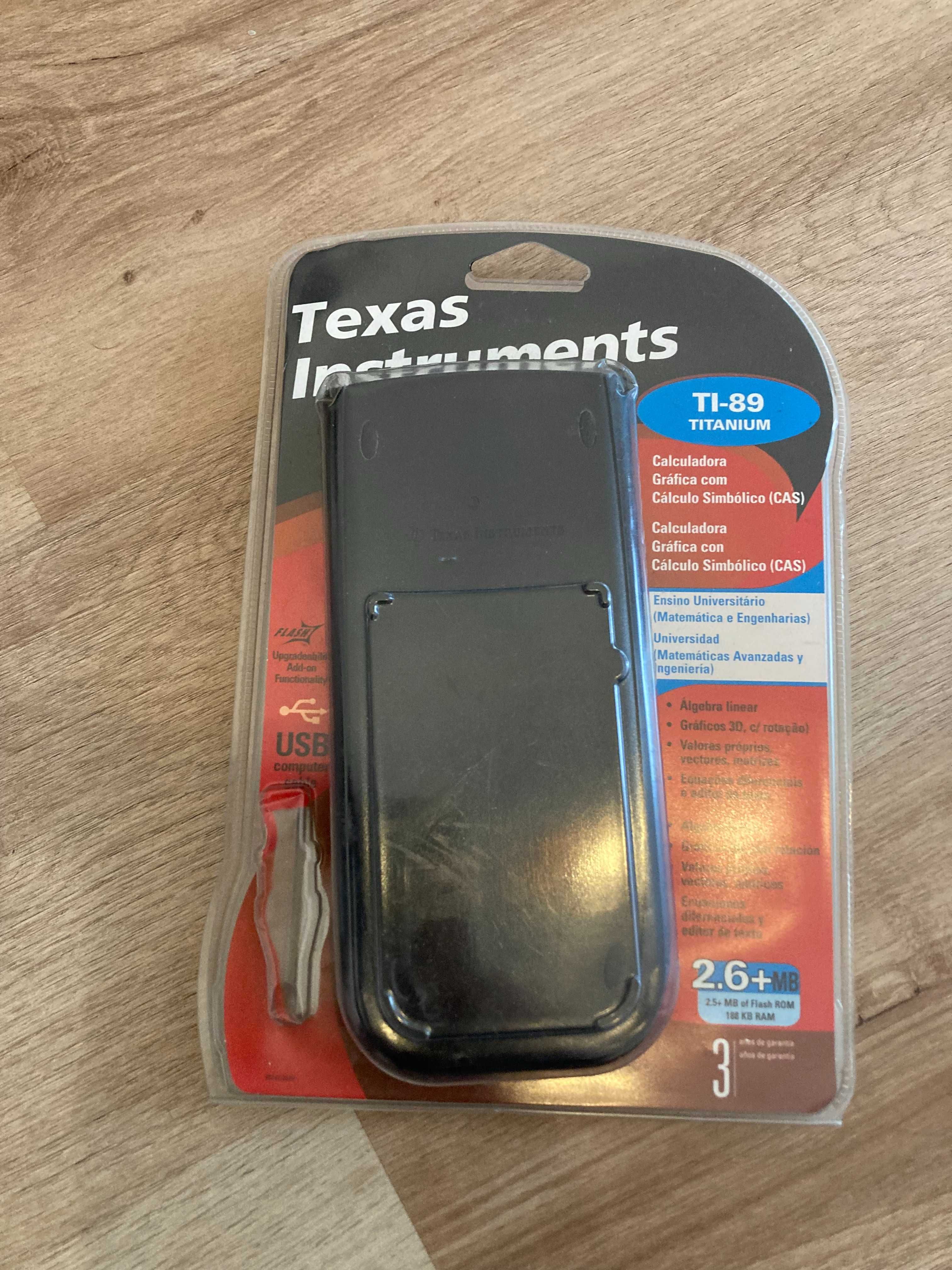Calculadora gráfica TEXAS TI-89 TITANIUM