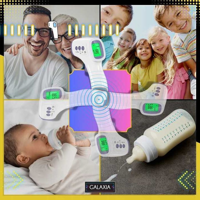 TERMOMETR BEZDOTYKOWY MEDYCZNY Elektroniczny Na Podczerwień Dla Dzieci