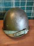 Hełm stalowy Ssh-40 wz.40 WOJENNY r.2 ZSRR CCCP Rosja militaria antyk